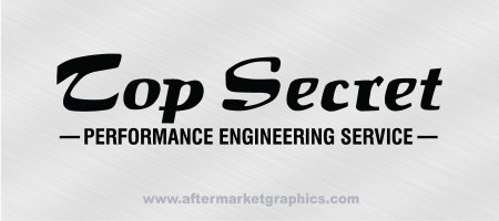 Top Secret Performance Decals - Pair (2 pieces)